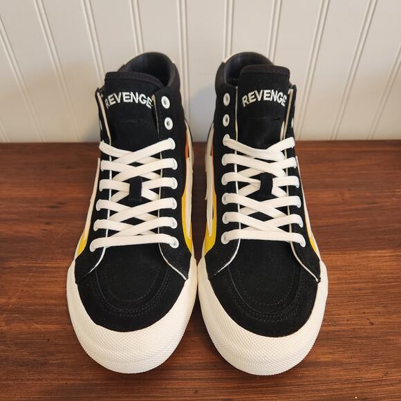 Revenge X Storm Vol. 2 - Size 9M/10.5W High-Top Black Flame Brand New‎ - Picture 2 of 11